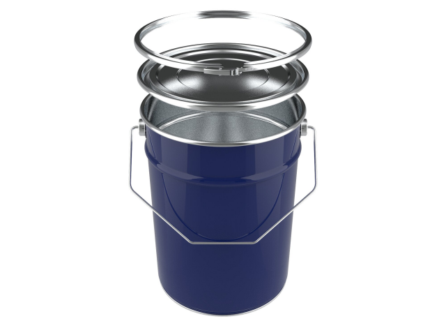 Рендеринг (3D-визуализация) банок для краски