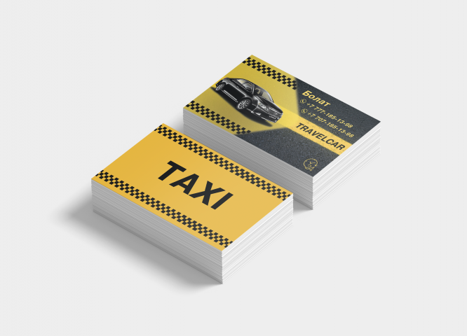 Визитка для Такси