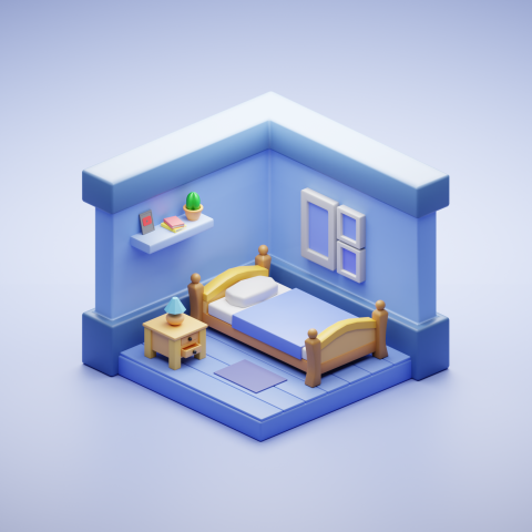 Room 3D Scene