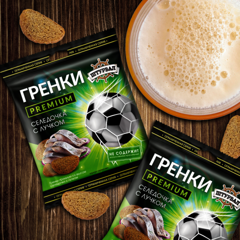 Упаковки гренок