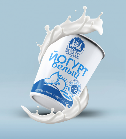 Упаковка йогурта