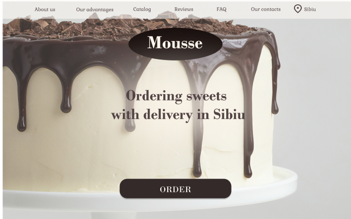 landing page
