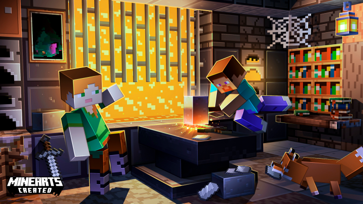 Minecraft Art Illustration