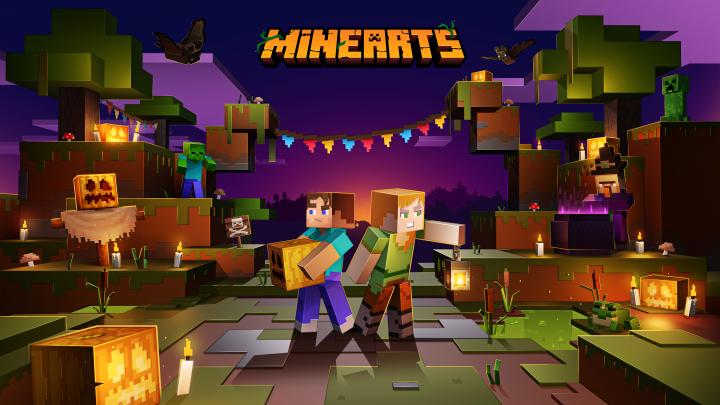 Minecraft Art Illustration