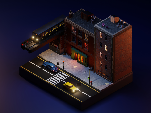Night street
