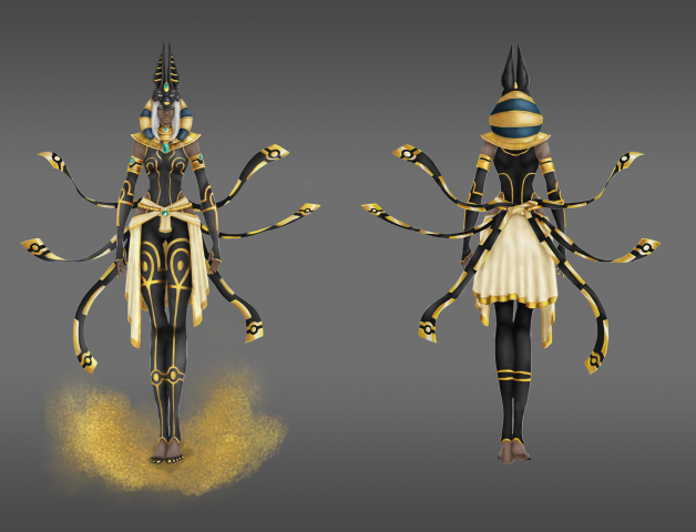 Empress Anubiti(Golden lady)