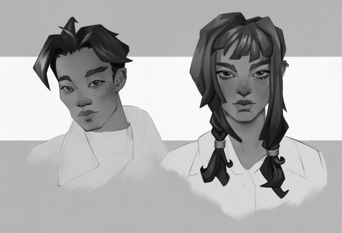 Стилизованные портреты