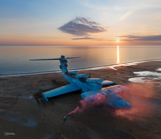 Панорама с дрона