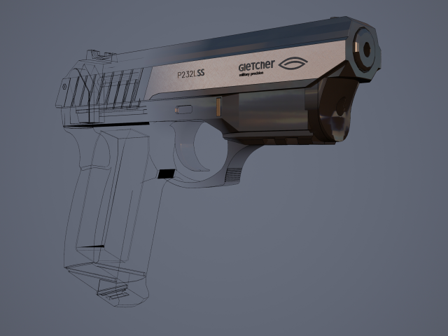 Пистолет Gletcher SS P232L