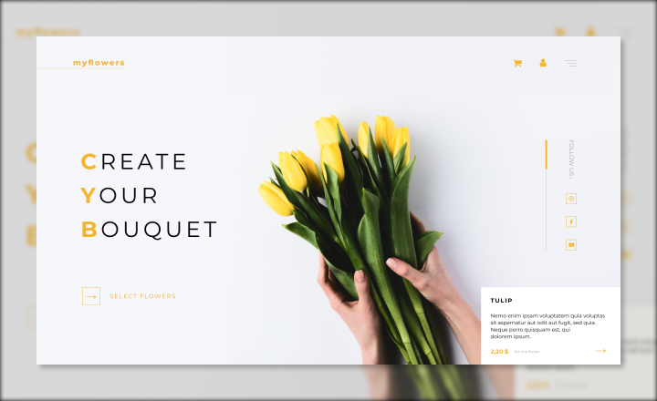 myflowers Создай свой букет