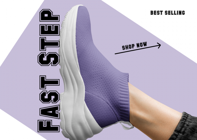 Главная страница сайта "Fast step"