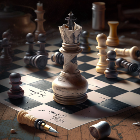 Шахматы: Реалистичный арт