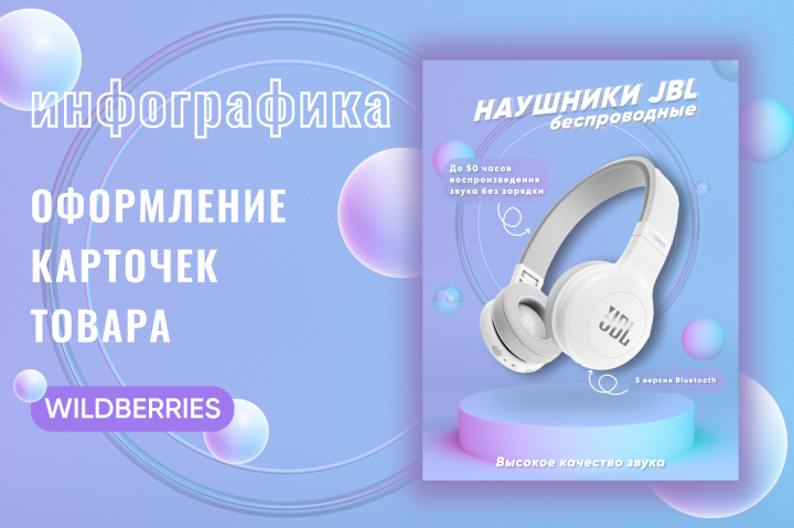 Карточка товара для маркетплейса Wildberries