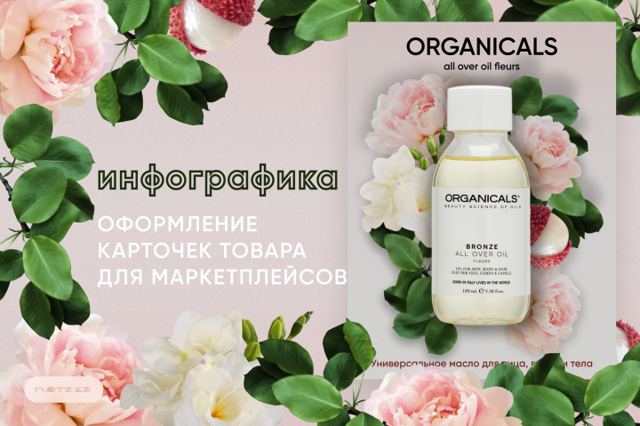 Карточка товара для маркетплейса Wildberries