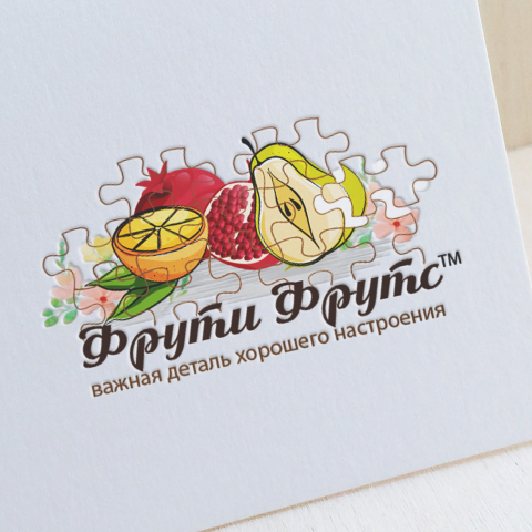 Логотип для сервиса по доставке овощей и фруктов Фрути Фрутс