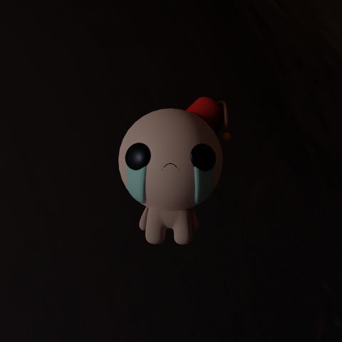 Визуализация персонажа из игры the binding of isaac