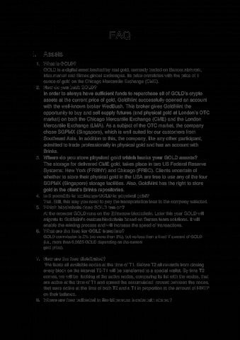 FAQ (Part 1)