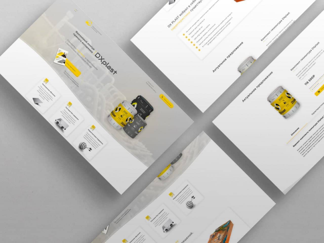 Дизайн сайта для инженерного стартапа