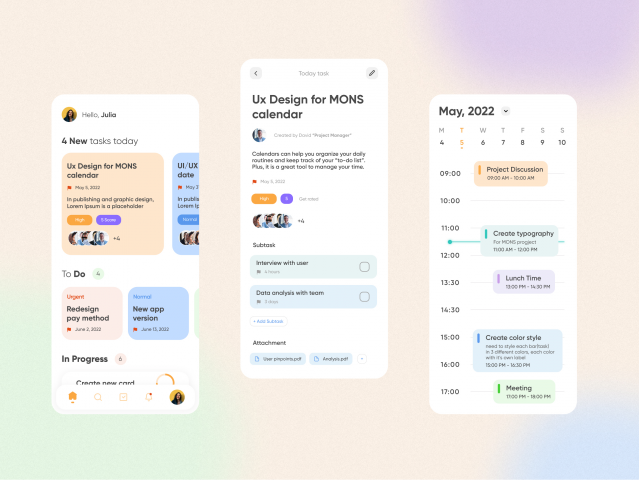 Приложение таск менеджер