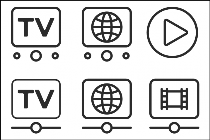 Иконки для онлайн-кинотеатра
