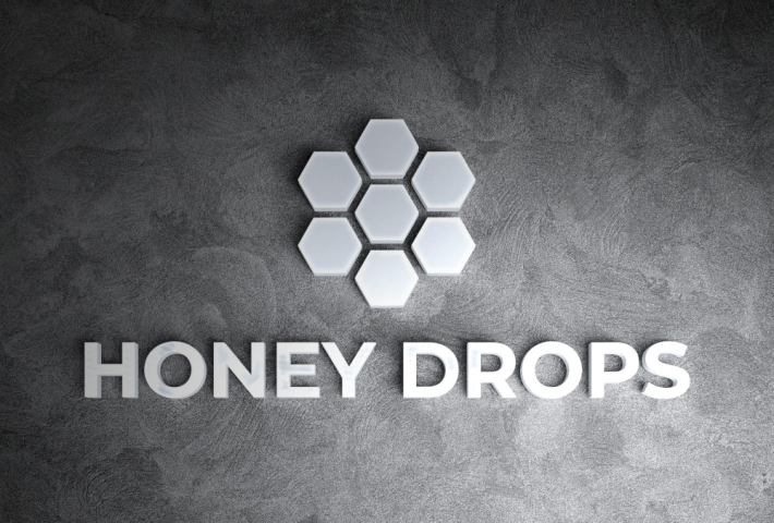 Логотип для NFT проекта HONEY DROPS