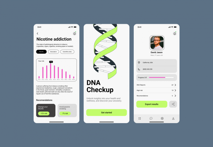 DNA mobile app