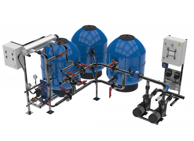 Установка для бассейна