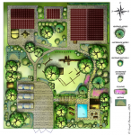 Эскиз участка в Крыму