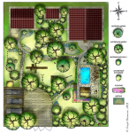 Эскиз участка в Крыму