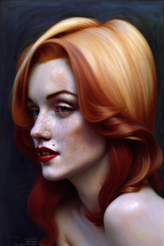 Рыжая Мерлин Монро