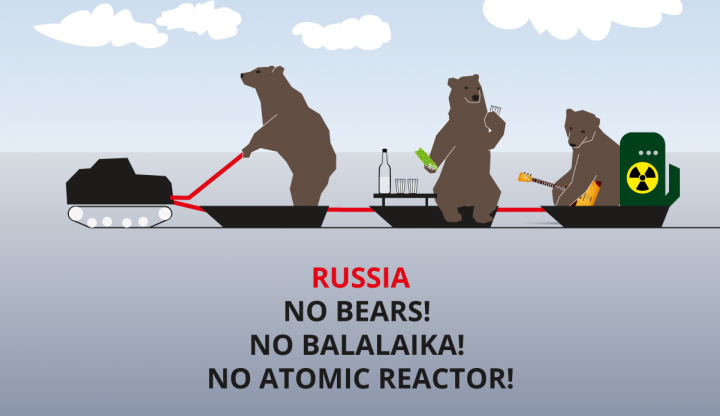 Мотобуксировщик из России