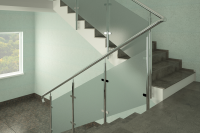 Перила из нержавейки, г. Тюмень, Россия