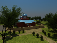 Проектирование и визуализация православной церкви