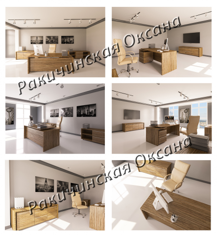 Разработка мебели для компании "Р-Студио", г.Киев