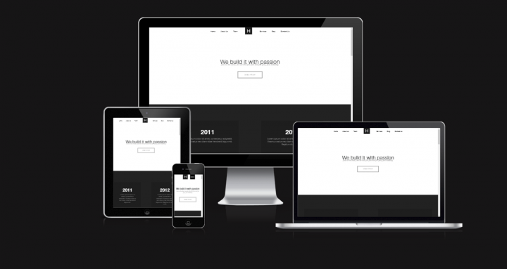 Адаптивная верстка простого лендинга