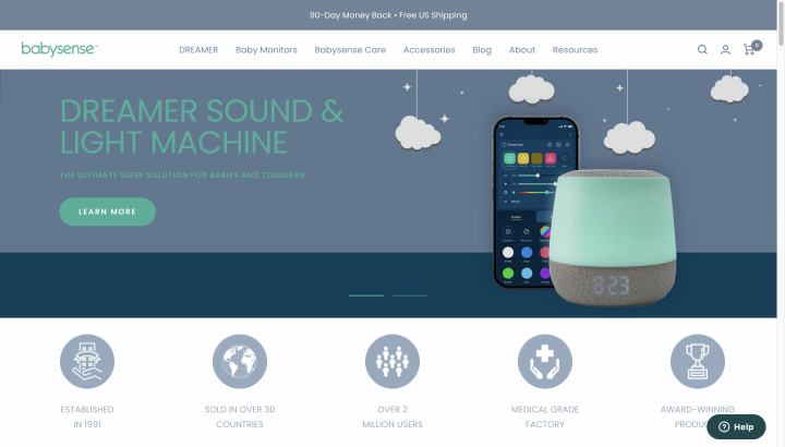 "Baby Monitors" Website