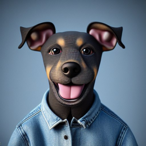 [AI GENERATED] full head photo portrait