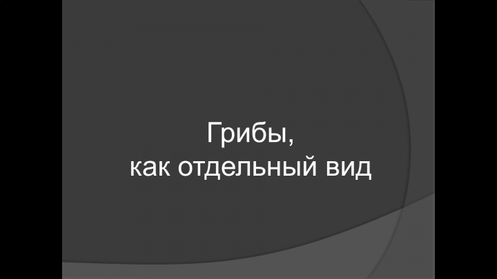 Презентация на тему грибов