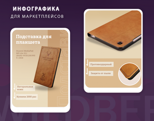 Дизайн карточек для маркетплейсов