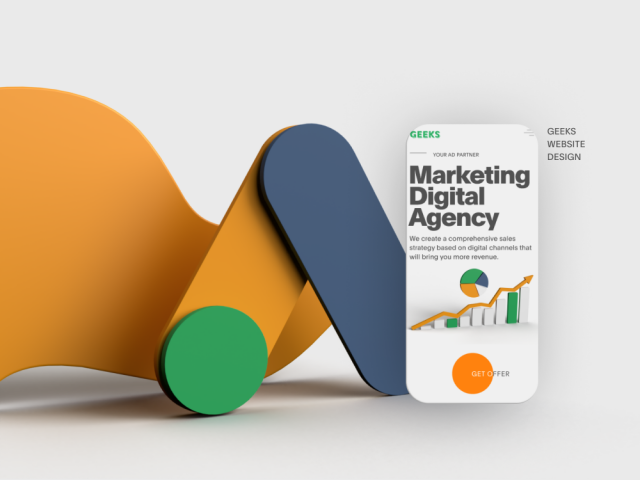 GEEKS Agency website design