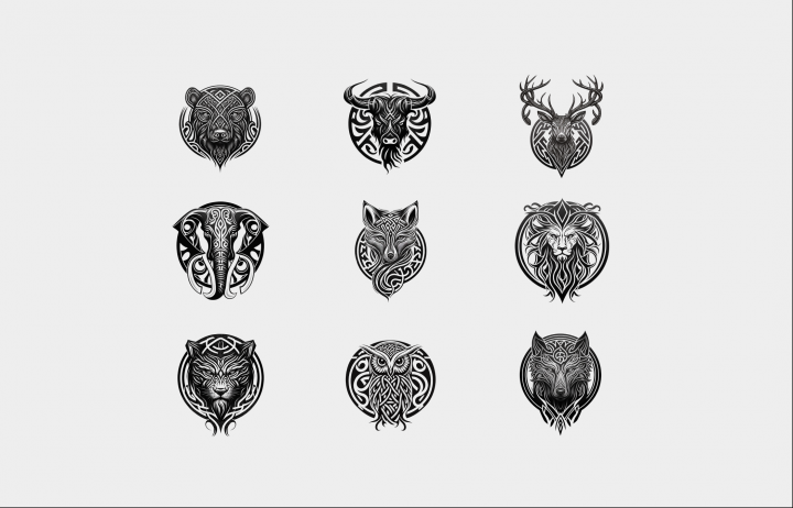 Animal logo collection