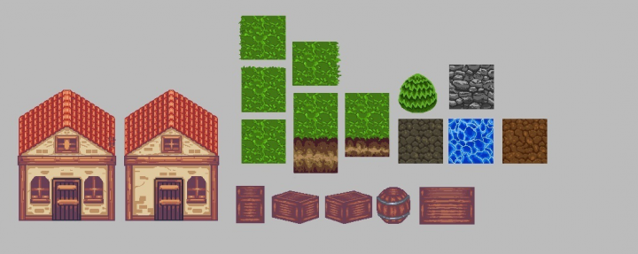 Пиксель арт, текстуры. Pixel art