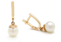 Серьги с жемчугом