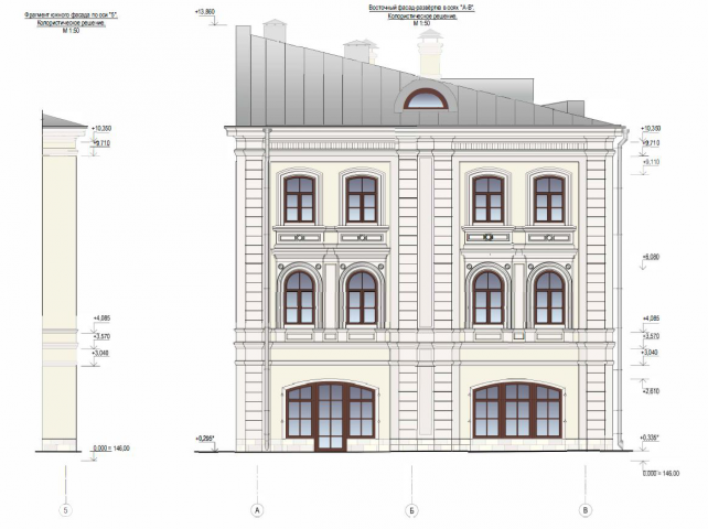 Проект Комплекса торговых зданий "Богоявленские линии»,1870-е"