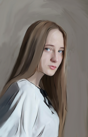 Фотография - стиль маслом