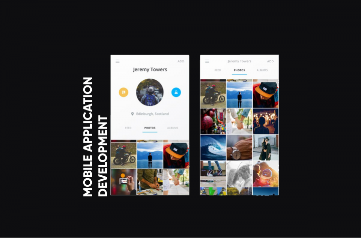 Приложение по типу instagram