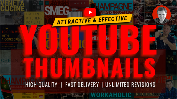 YouTube. Дизайн заставок, баннеров, логотипов YouTube каналов