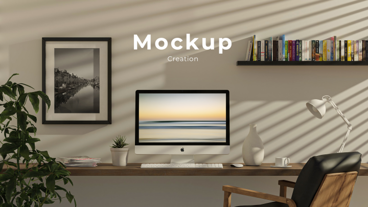 Проектирование и рендер мокапа