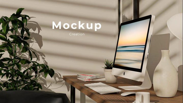 Проектирование и рендер мокапа