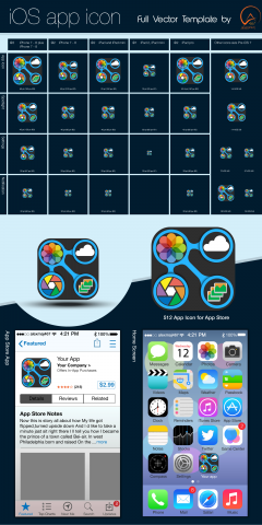 iOS icon для мобильного приложения